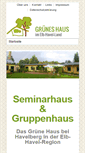 Mobile Screenshot of elbhavelnatur.de